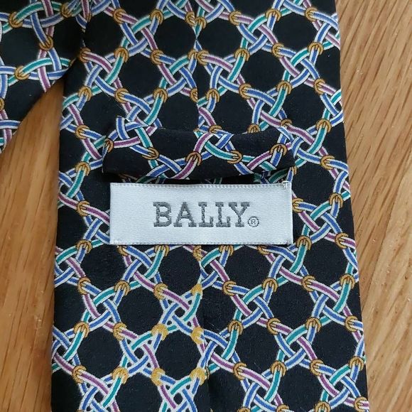 Bally Other - Bally 100% Silk Tie Horsebit